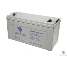 Аккумуляторная батарея SUNWAYS CARBON 12-100