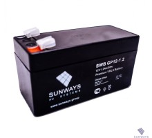 Аккумуляторная батарея SUNWAYS GP 12-1,2